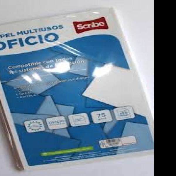 HOJA MULTIUSOS OFI. SCRIBE 5914 PAQ.C100H. BCO. 37K. C.24